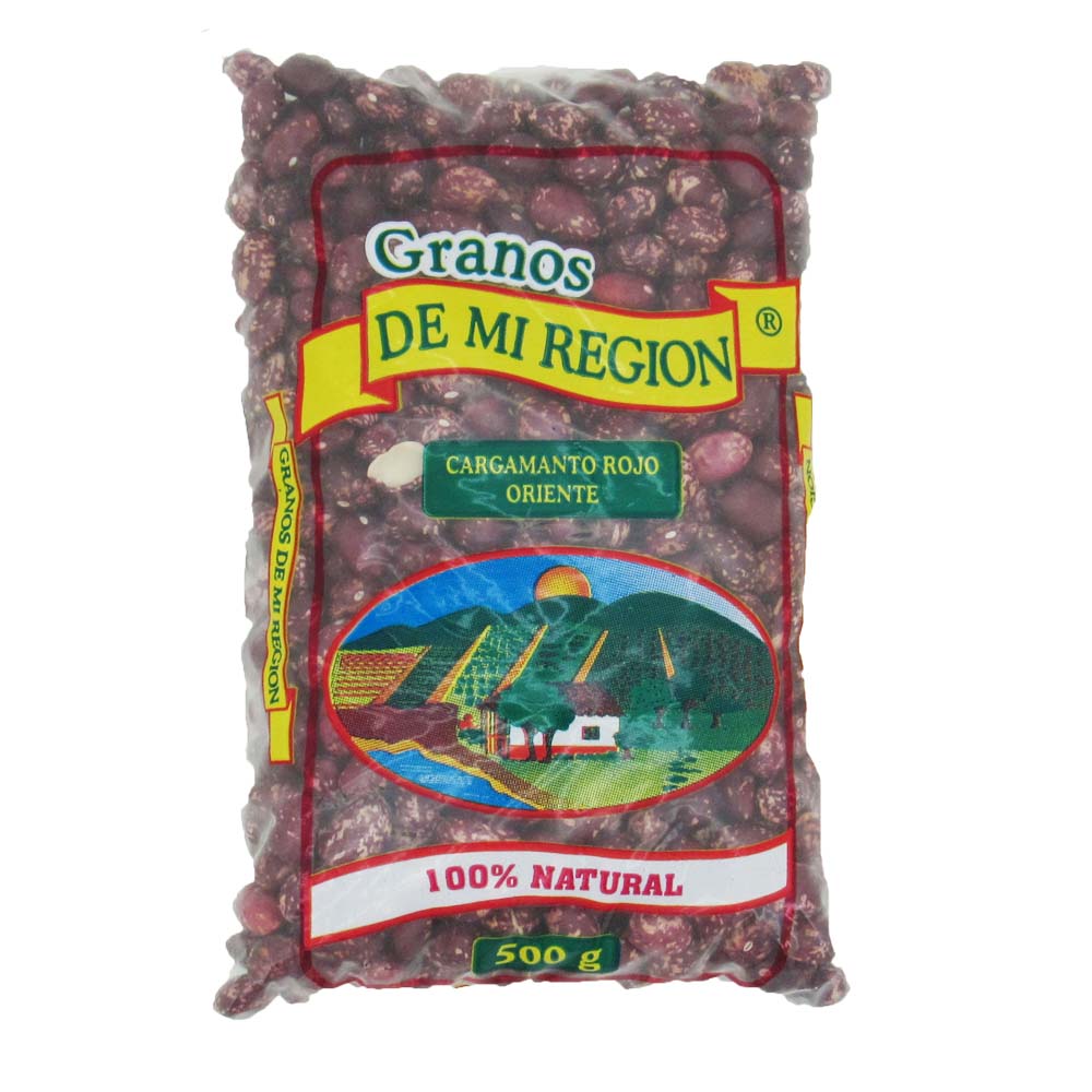 Frijol Cargamanto Rojo Mi Region 500Gr
