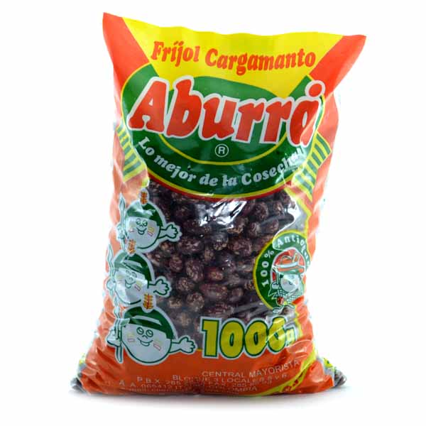 Fríjol Aburra Cargamanto Rojo 1000Gr