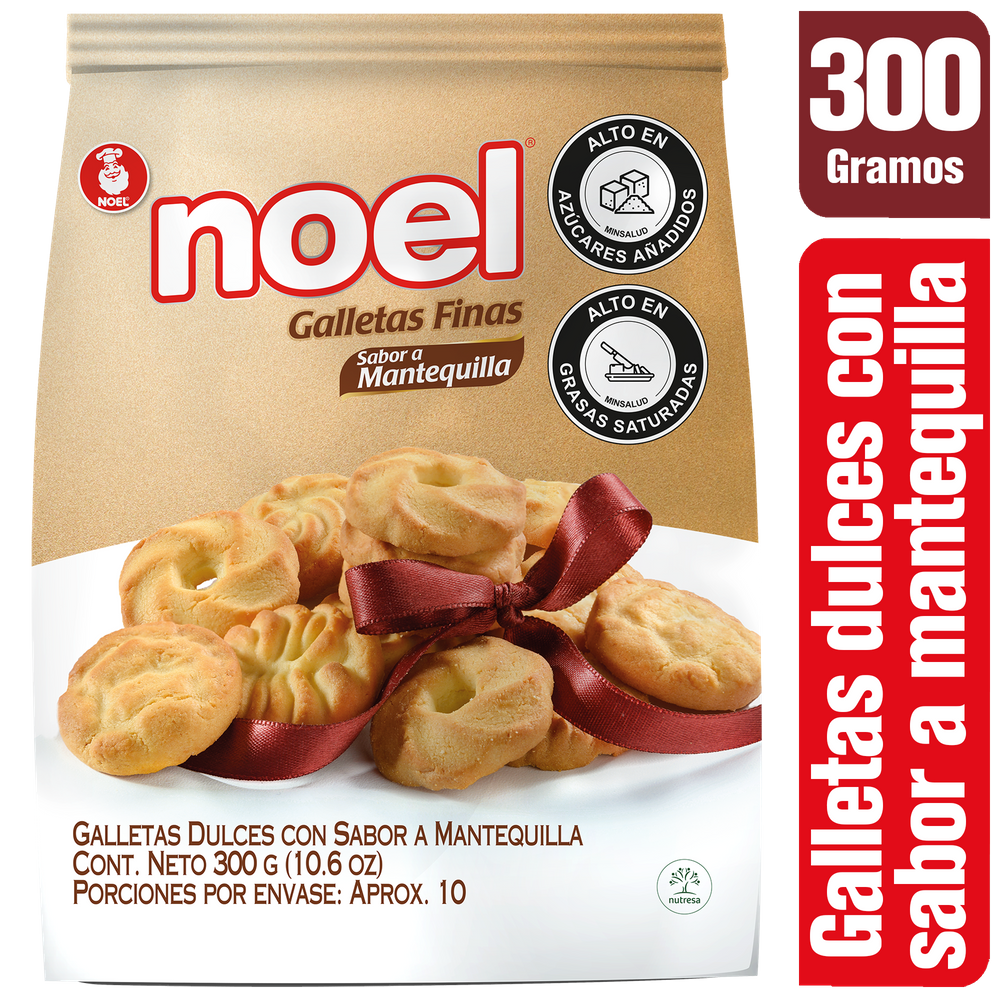 Galleta Antojos Toda Ocasion Noel Bolsa 300Gr