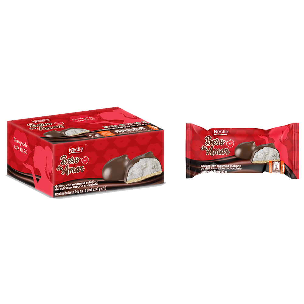 Galleta Beso De Amor Nestle 32Gr