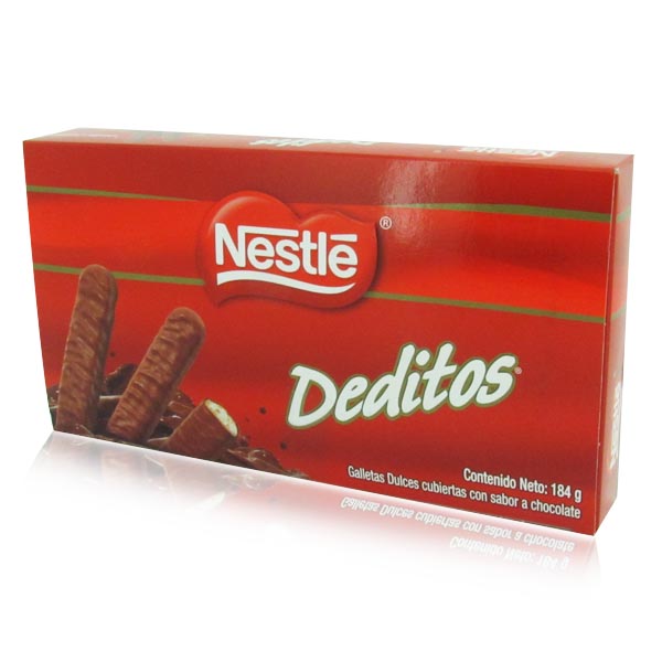 Galleta Deditos Recubiertos 184Gr