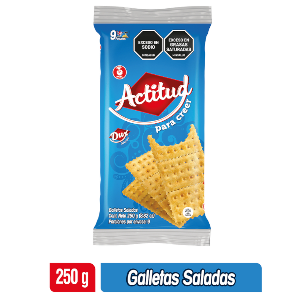 Galletas Dux Original 9 Paquetes 250Gr
