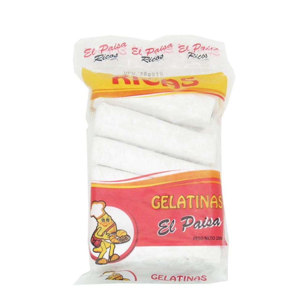 Gelatina El Paisa 216Gr