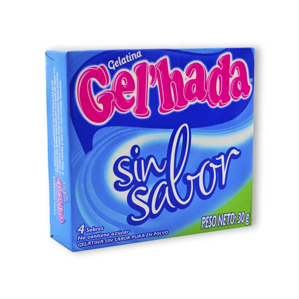 Gelatina Gel'Hada Sin Sabor 30Gr