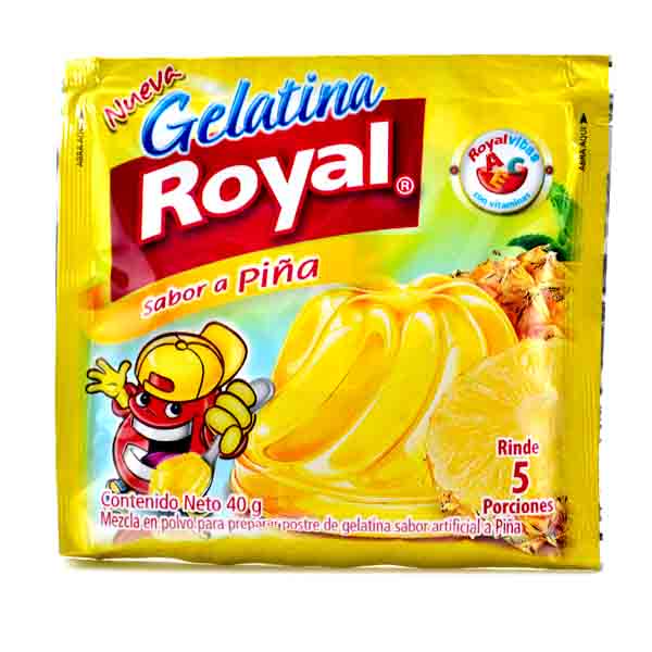 Gelatina Royal Piña 40Gr
