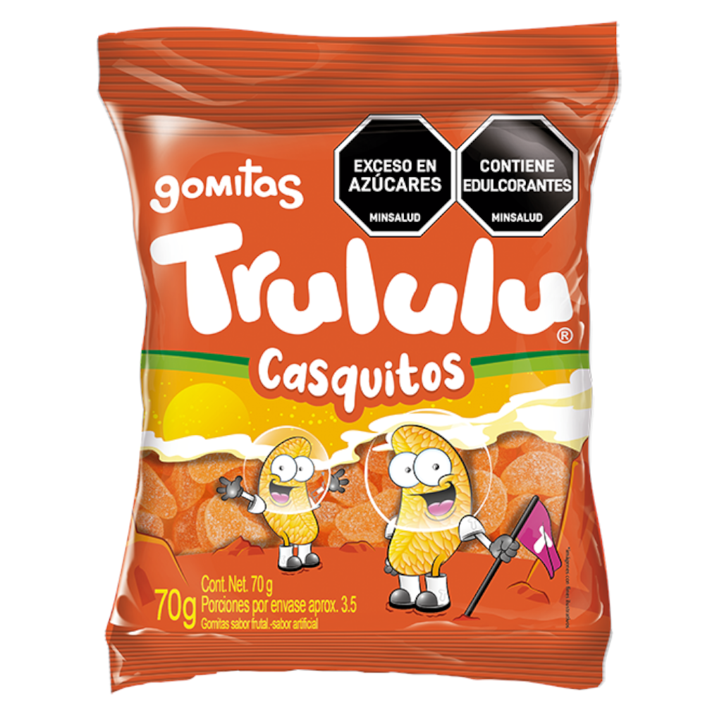 Gomas Trululu Casquitos Vitamina C 70Gr