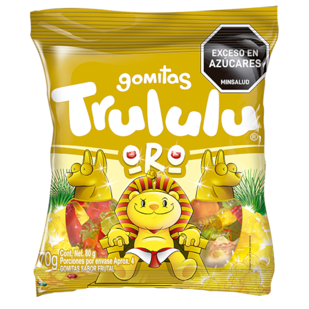 Gomas Trululu Oro 70Gr