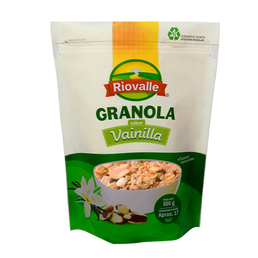 Granola Riovalle Vainilla 500Gr