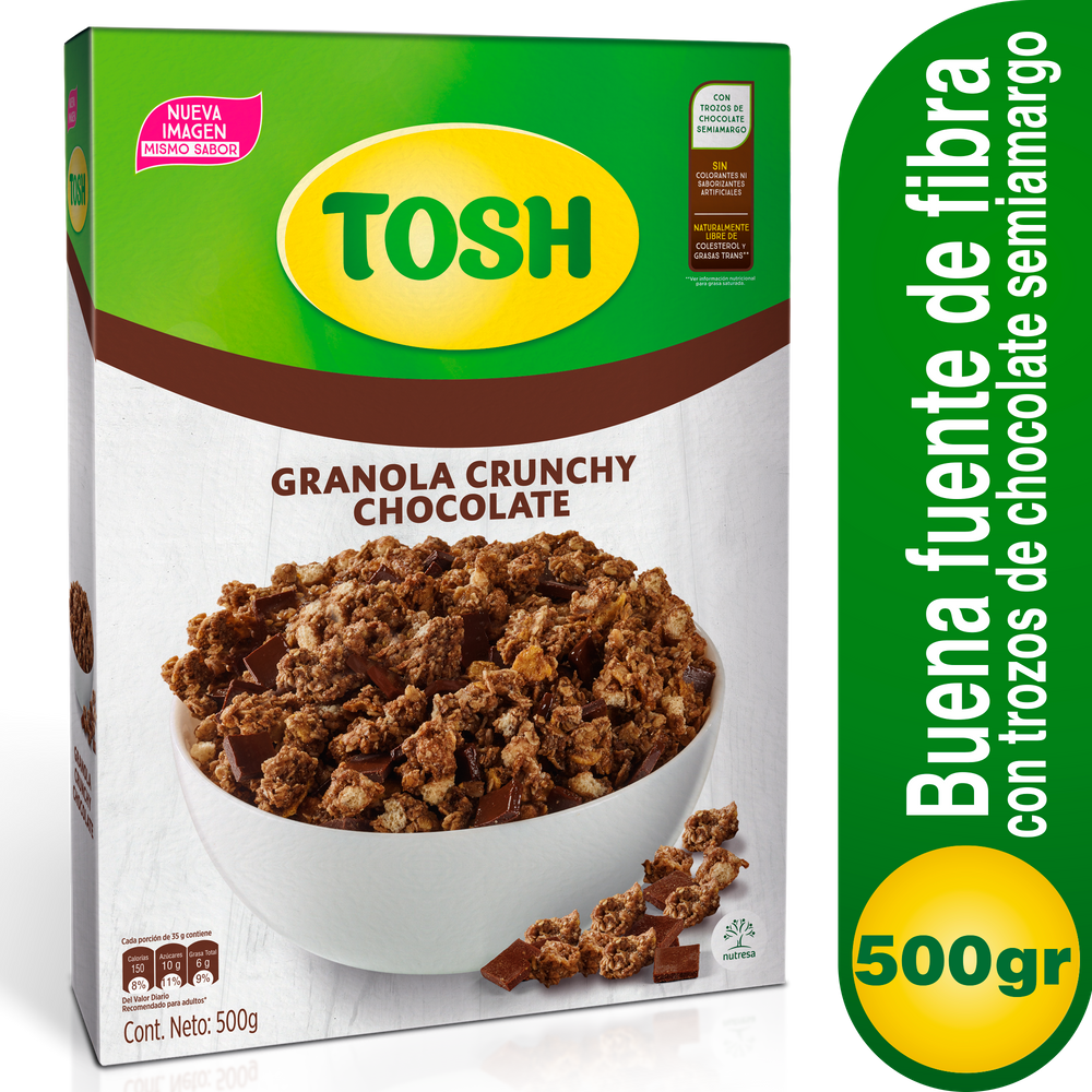Granola Tosh Chocolate 500Gr