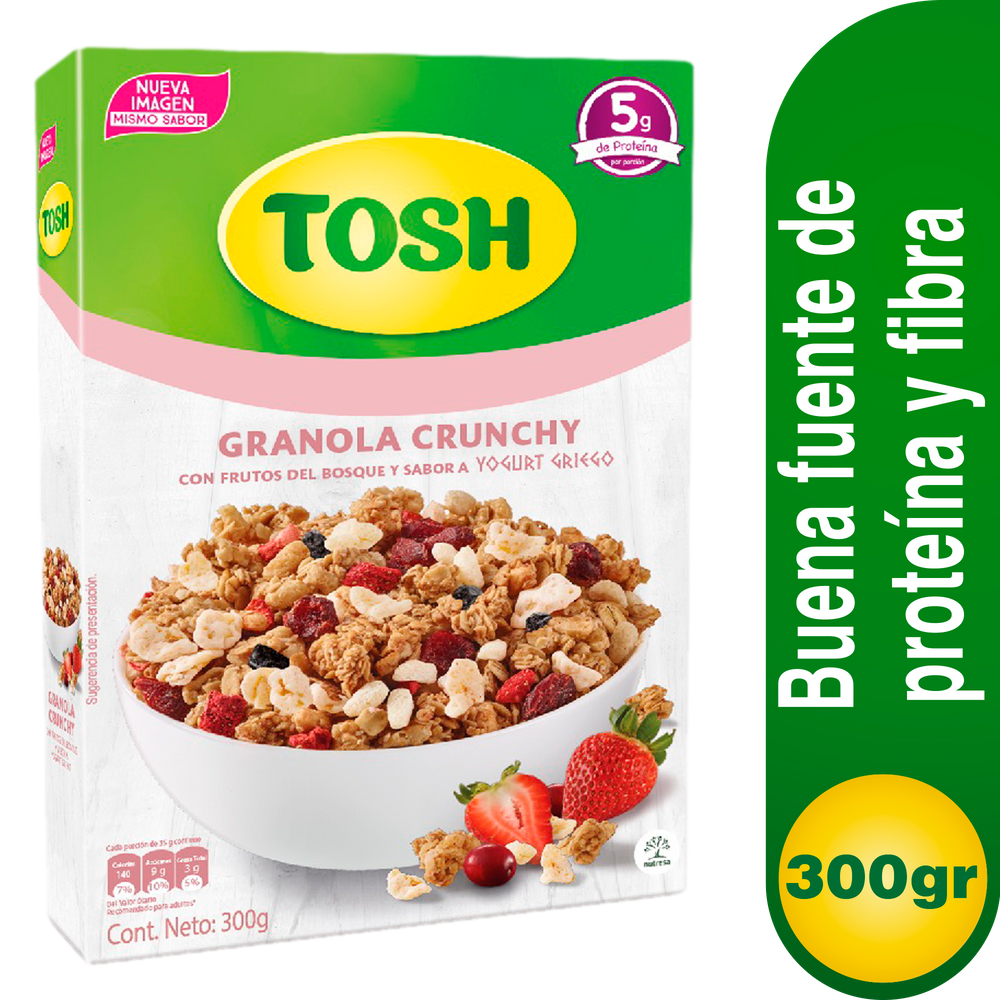 Granola Tosh Yogurt Griego 300Gr