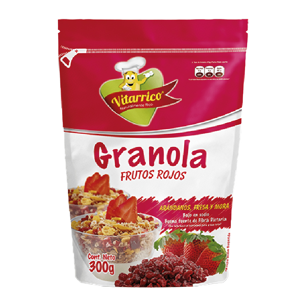 Granola Vitarrico Frutos Rojos 300Gr