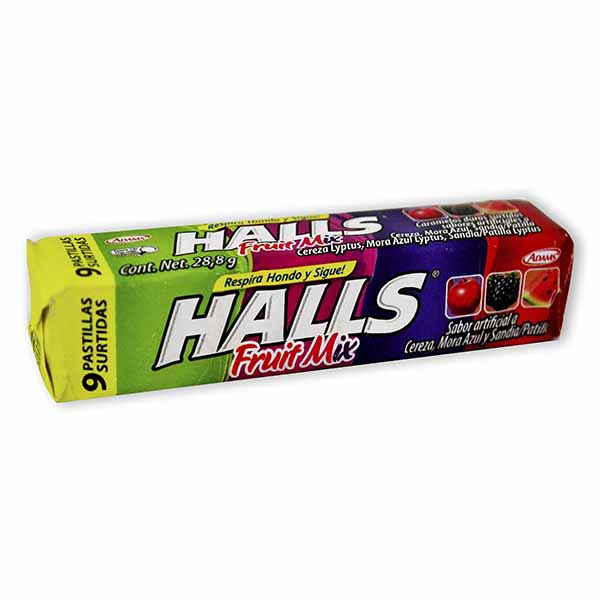 Halls Fruit Mix 28.8Gr