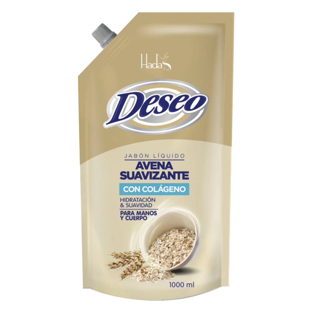 Jabon Liquido Manos Deseo Avena Repuesto 1000Ml