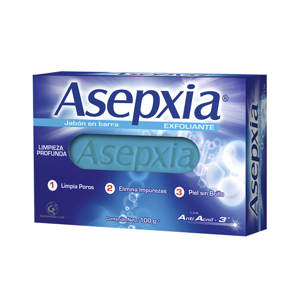 Jabón Asepxia Exfoliante 100Gr