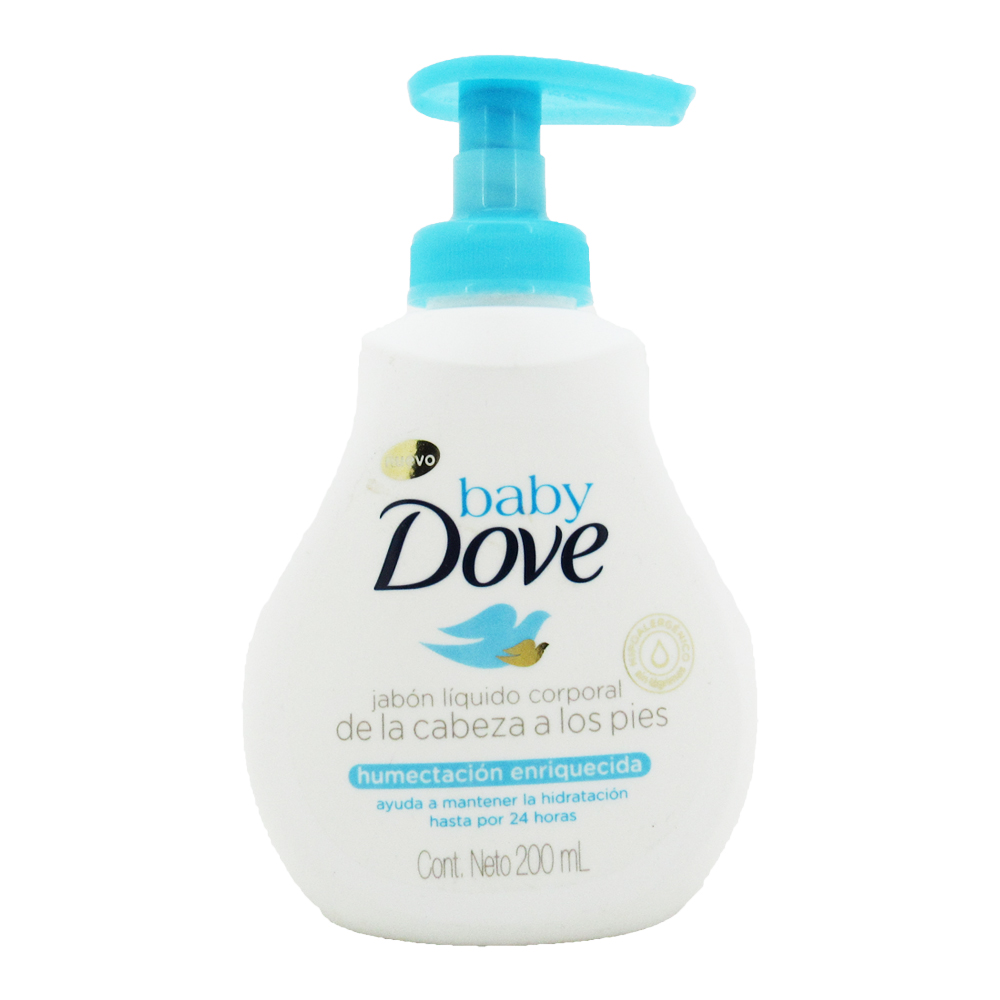 Jabón Liquido Dove Baby Humectación Enriquecida 200Ml