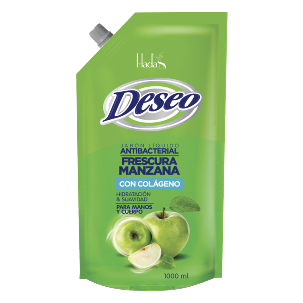 Jabón Liquido Manos Deseo Manzana Doypack 1000Ml