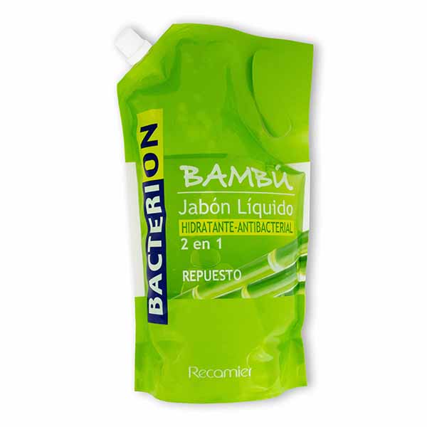 Jabón Líquido Bacterion Bamboo Doypack 1000Ml