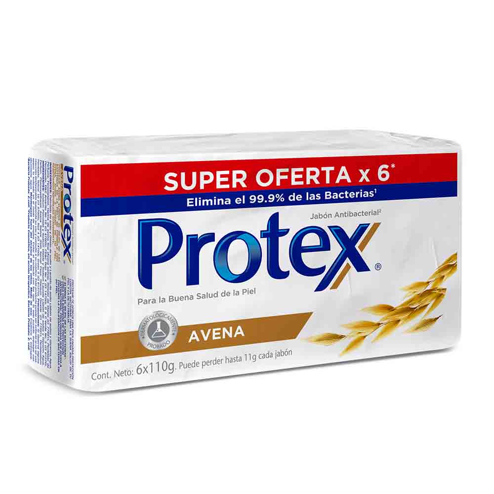 Jabón Protex Avena 110G 6 Unidades