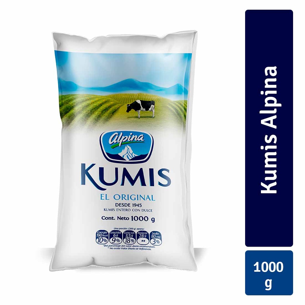 Kumis Alpina Bolsa 1000Gr