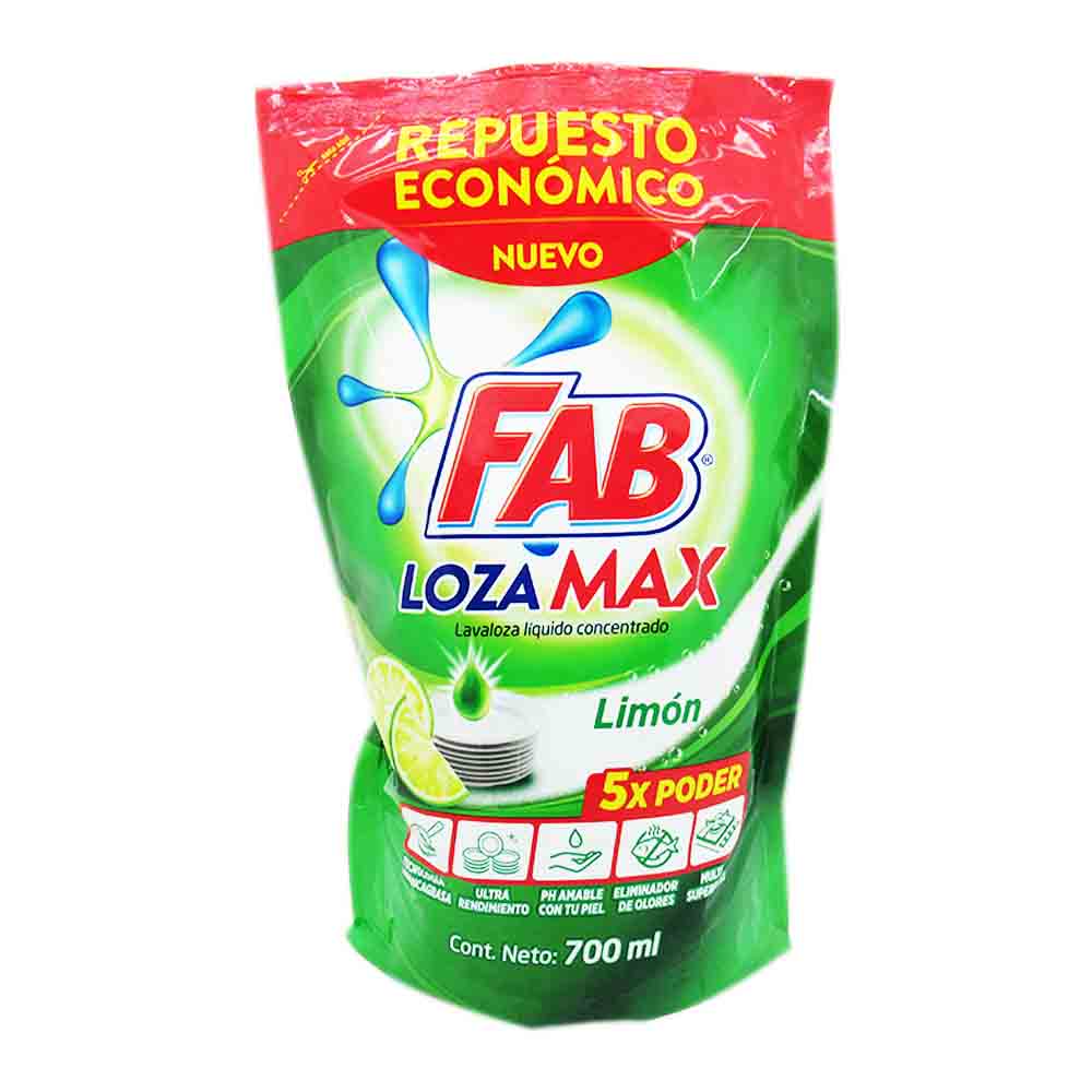 Lavaplatos Liquido Fab Limon Doypak 700Ml
