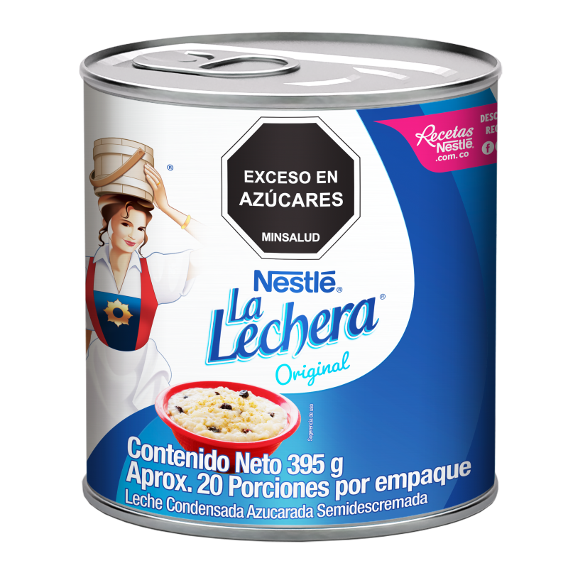 Leche Condensada La Lechera Lata 395Gr