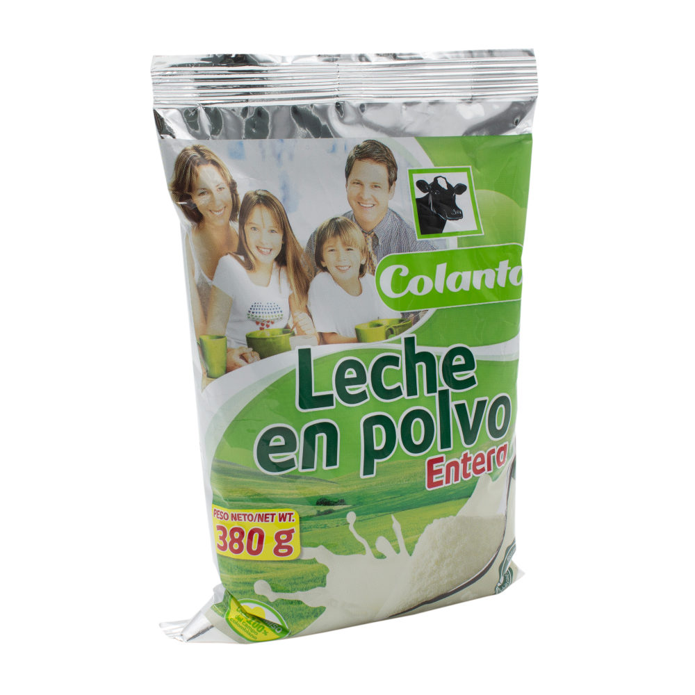 Leche Polvo Entera Colanta 380Gr