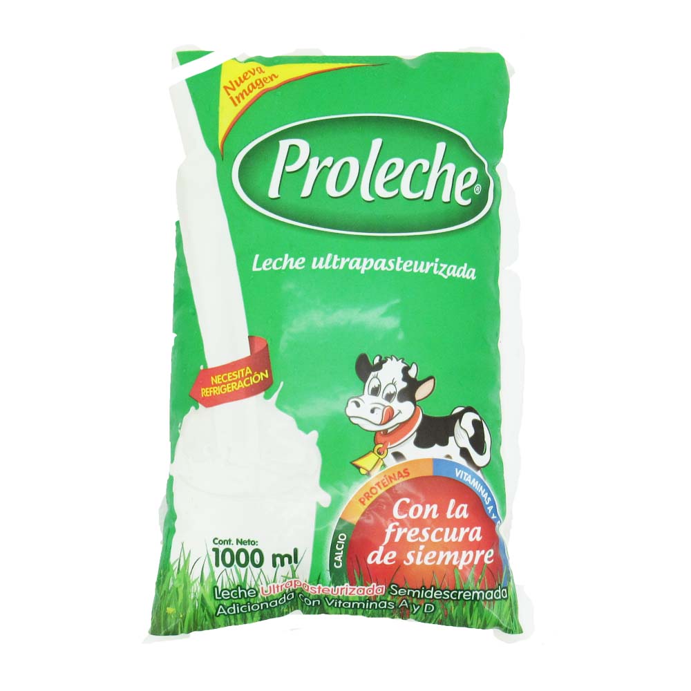 Leche Proleche Refrigerada Bolsa 1000Ml