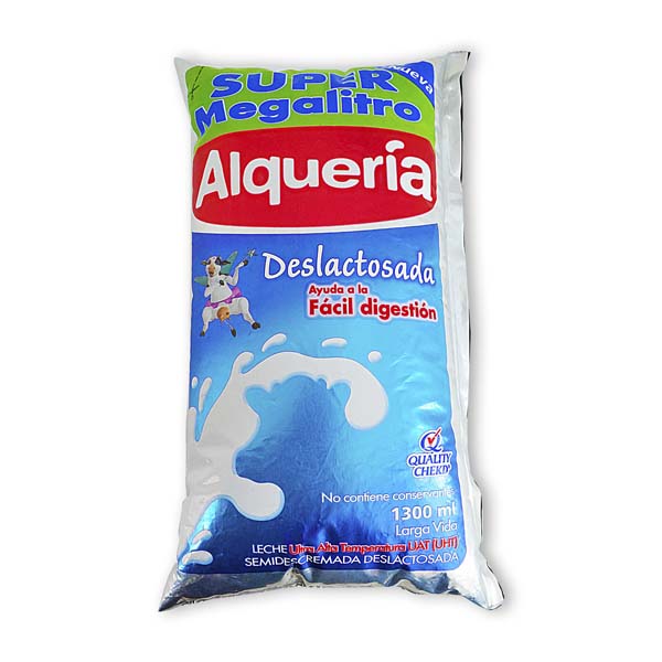 Leche UHT Alquería Deslactosada 1300Ml