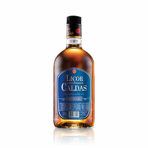 Licor De Ron Viejo Caldas Esencial 750Ml