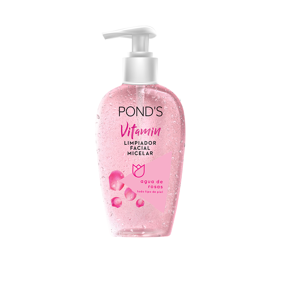 Limpiador Facial Micelar Ponds Agua De Rosas 220Ml