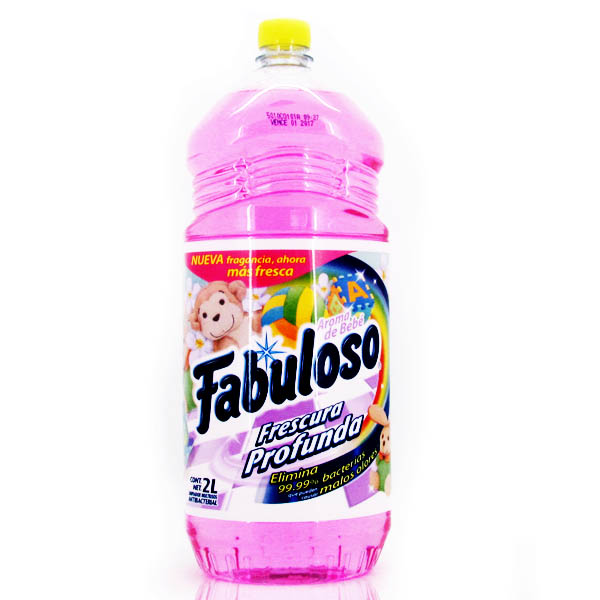 Limpiador Liquido Fabuloso Aroma De Bebe 2000Ml