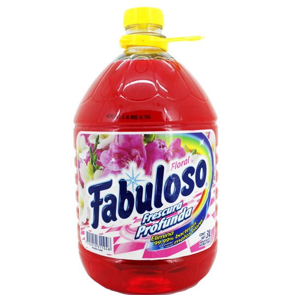 Limpiador Liquido Fabuloso Floral 3000Ml