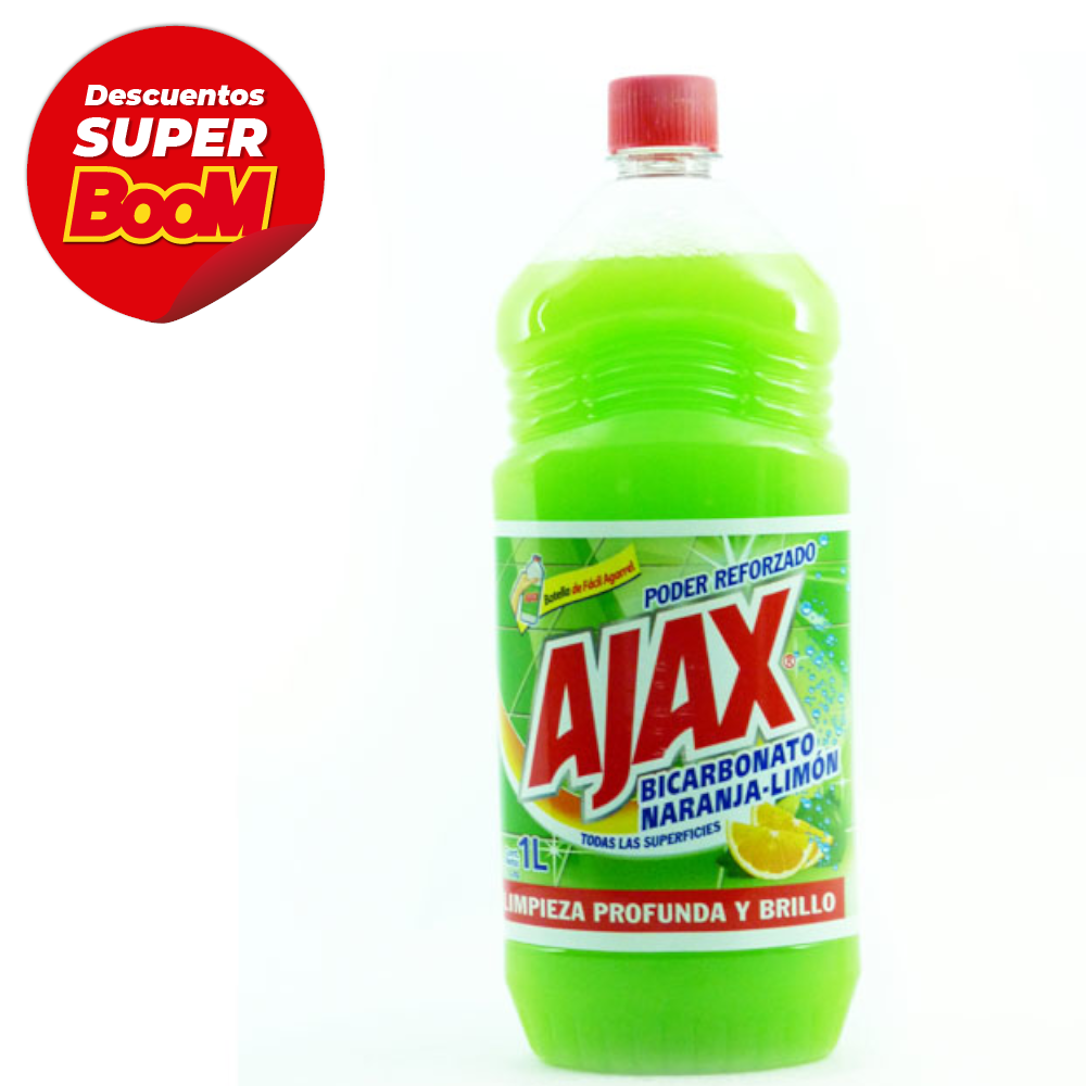 Limpiador Líquido Ajax Bicarbonato 1000Ml