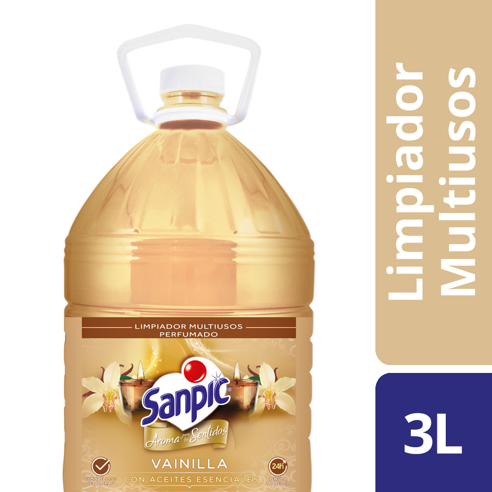 Limpiador Líquido Sanpic Vainilla 3000Ml