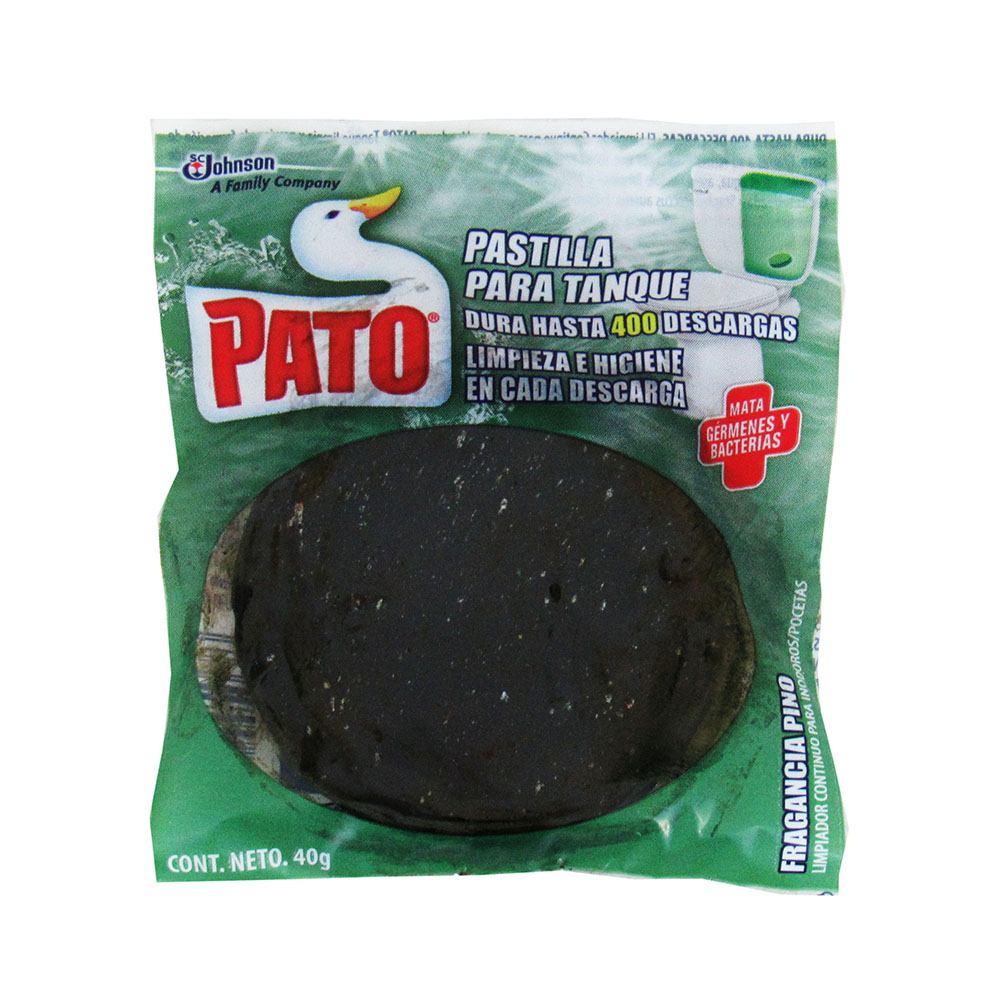 Limpiador Pato Purific Verde Pastilla 48Gr