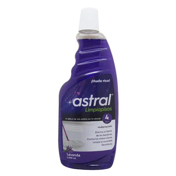 Limpiador Pisos Astral Lavanda 1000Ml