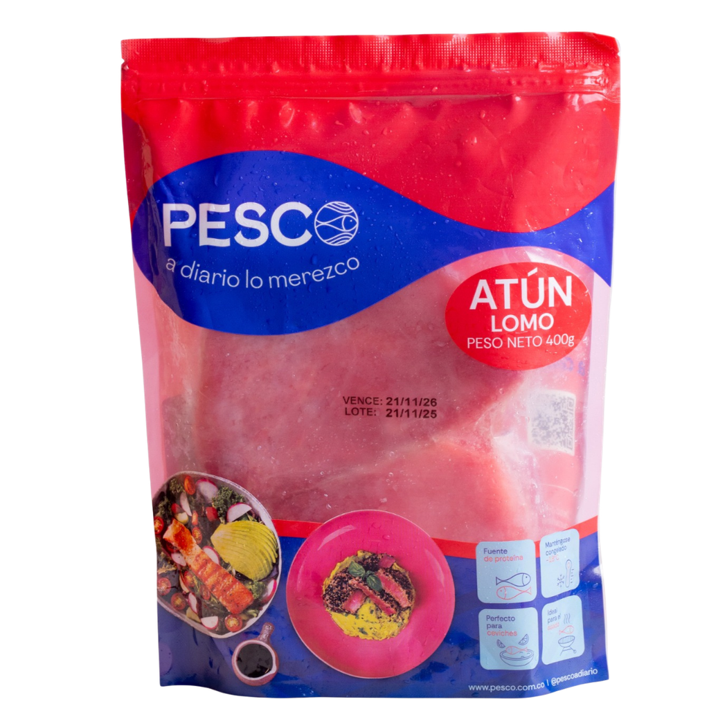 Lomo Atún Pesco Porcionado 400Gr