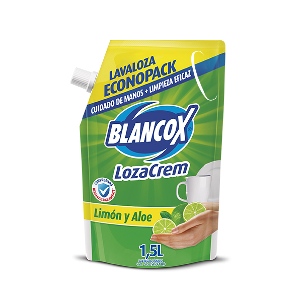 Lavaplatos Loza Crem Blancox Líquido Limón 1500Ml
