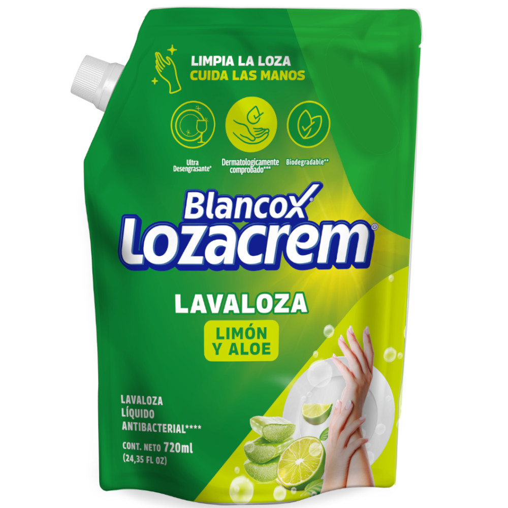 Lavaplatos Loza Crem Blancox Líquido Limón 720Ml