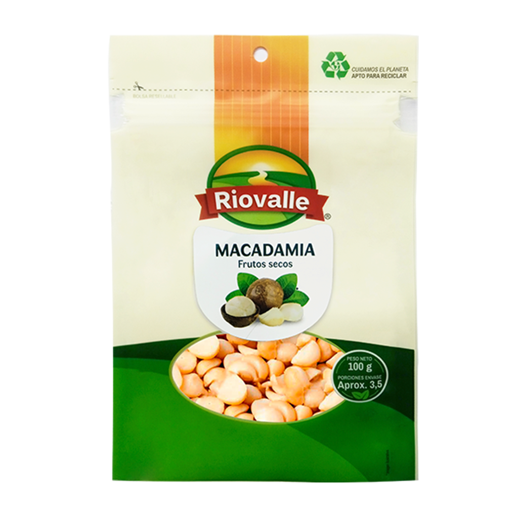 Macadamia Riovalle 100Gr