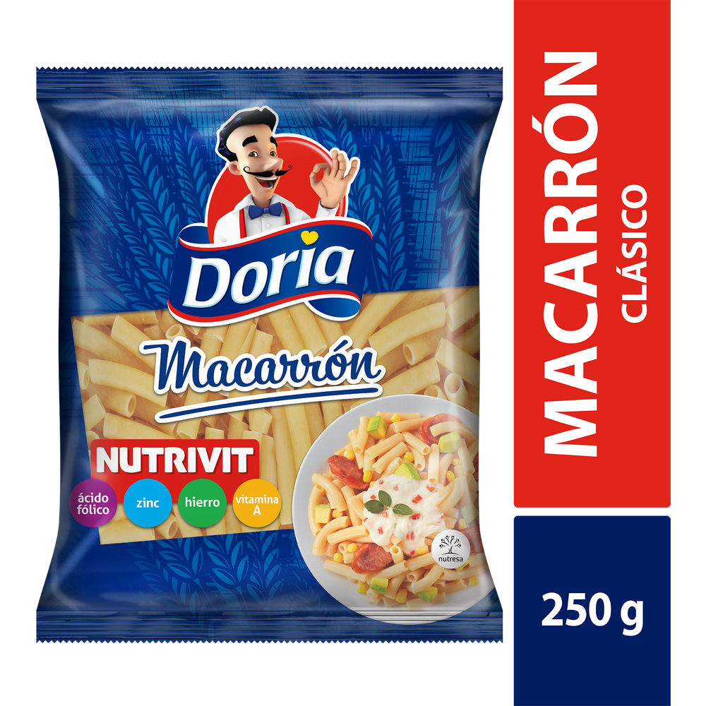 Macarrón Doria 250Gr