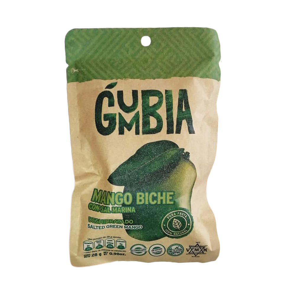 Mango Biche Deshidratado Gumbia 28Gr