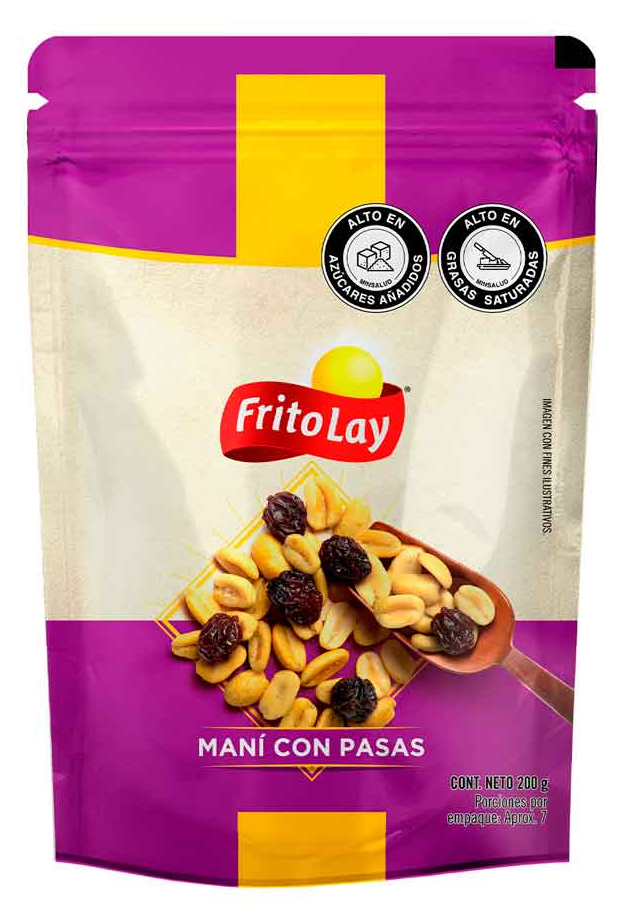 Mani Pasas Frito Lay 200Gr