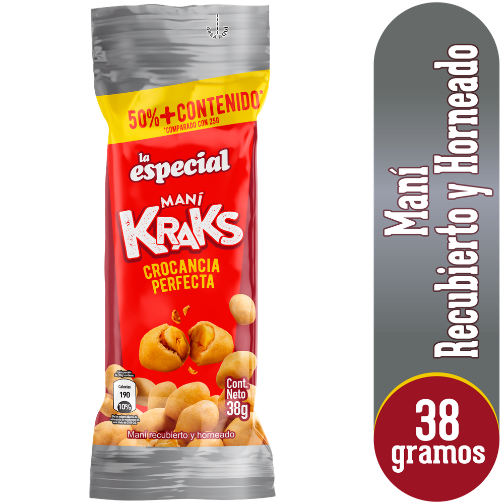 Maní La Especial Kraks 38Gr