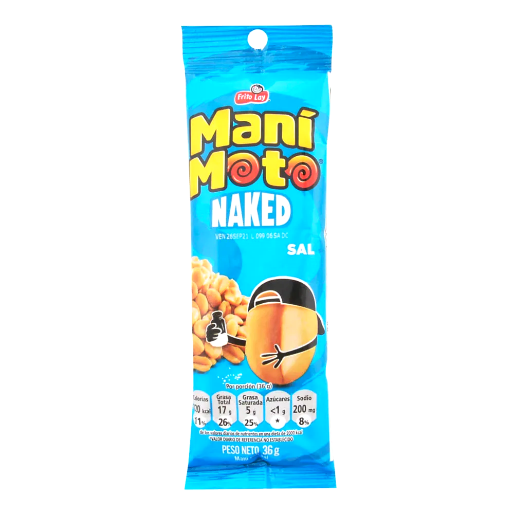 Maní Moto Naked Sal 36Gr