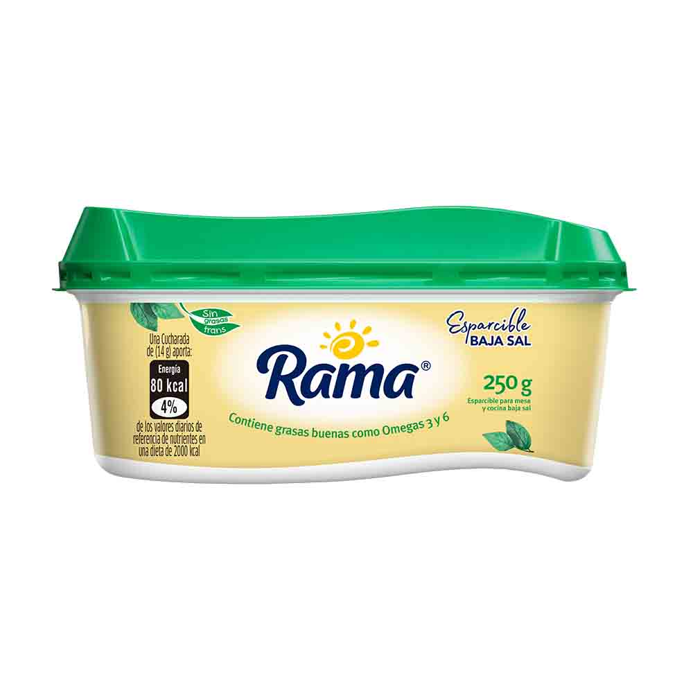 Margarina Rama Baja Sal 250Gr