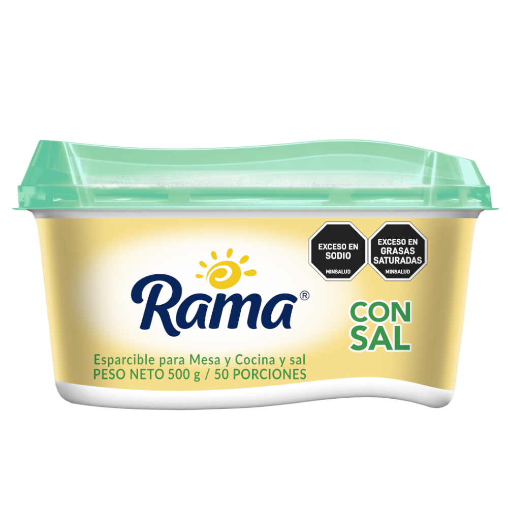 Margarina Rama Con Sal 500Gr
