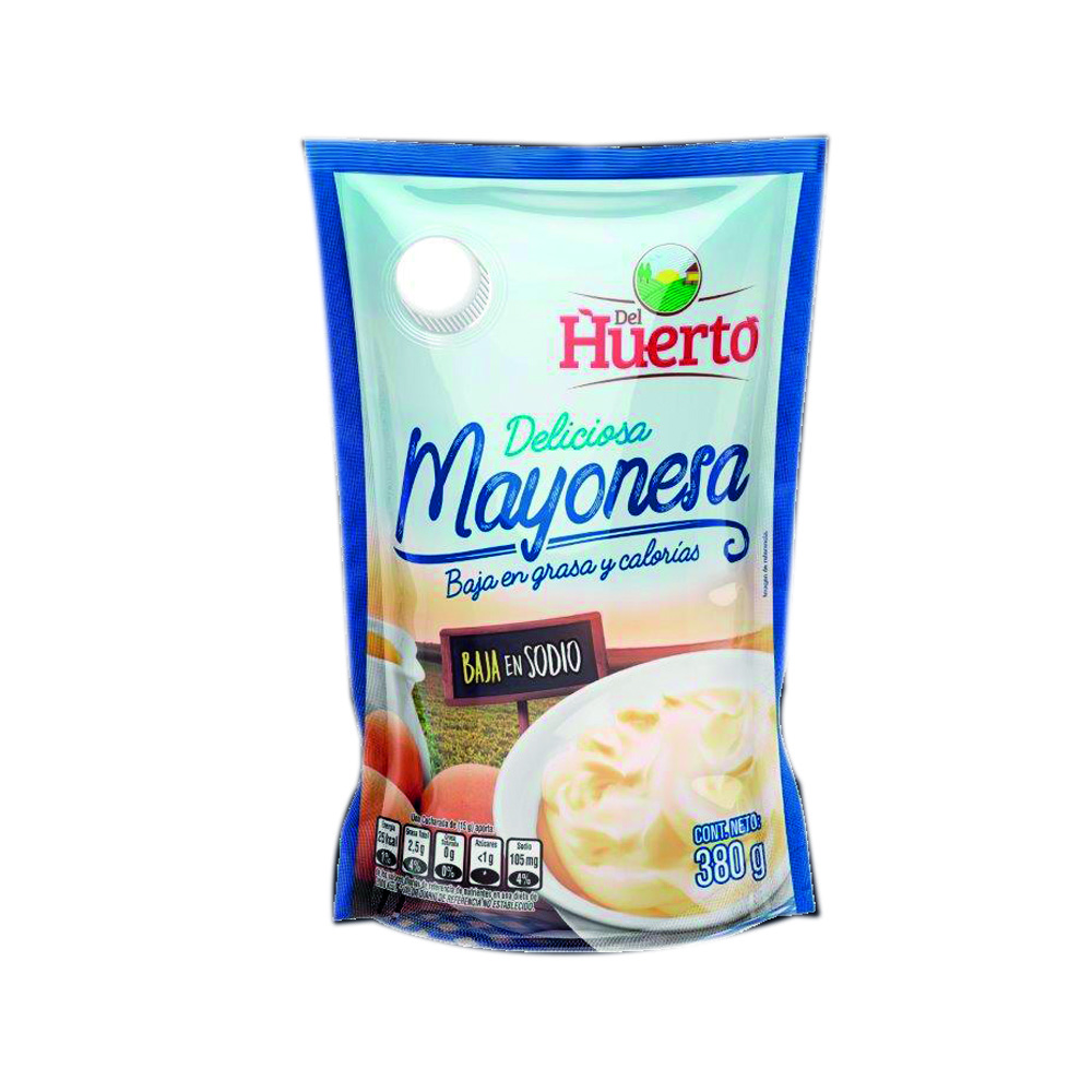 Mayonesa Del Huerto Doypack 380Gr