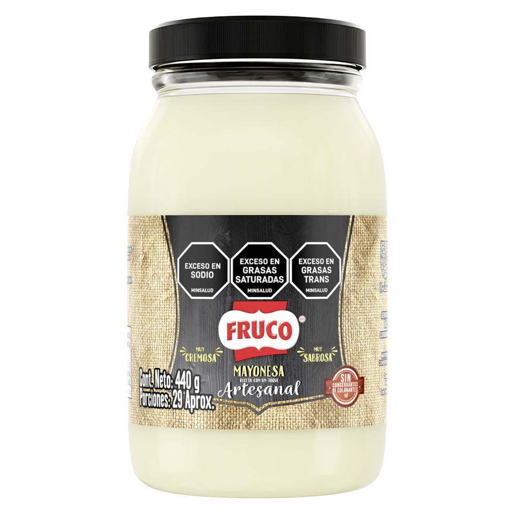 Mayonesa Fruco Artesanal Frasco 440Gr