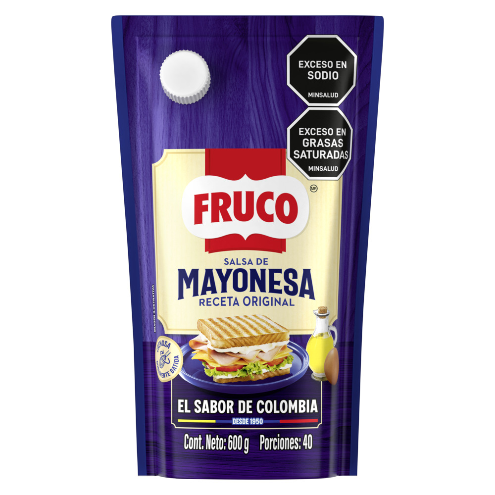 Mayonesa Fruco Doypak 600Gr